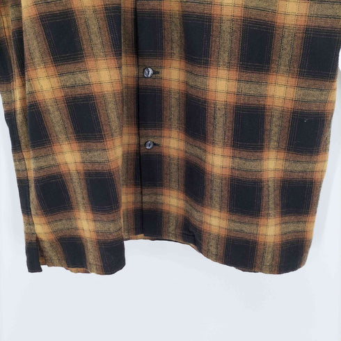 クライミー THE CRIMIE オンブレチェック ループカラー フラップポケット S/S シャツ メンズ JPN:L