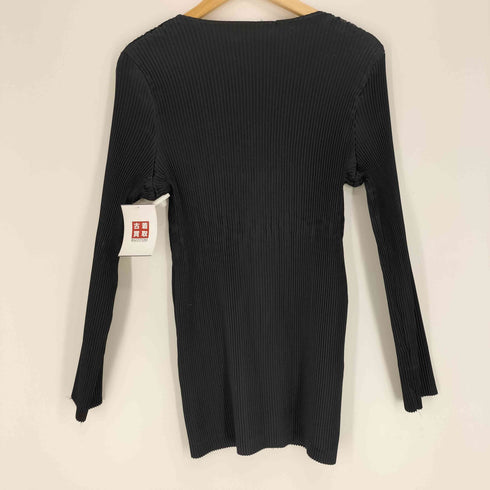 フランス製 プリーツ L/S カットソー レディース