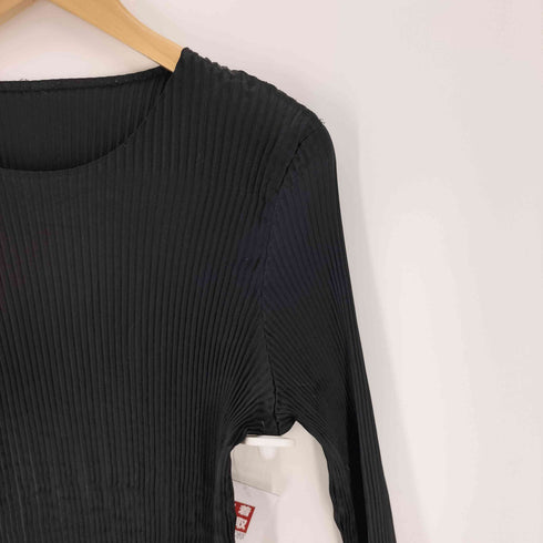 フランス製 プリーツ L/S カットソー レディース