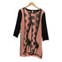 モスキーノチープアンドシック MOSCHINO CHEAP&CHIC イタリア製 レーヨン混 ドット L/S クロップド ワンピース レディース 42