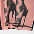 モスキーノチープアンドシック MOSCHINO CHEAP&CHIC イタリア製 レーヨン混 ドット L/S クロップド ワンピース レディース 42