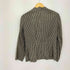 マックスマーラ MAX MARA 白タグ リネン混 ストライプ バンドカラーシャツ ジャケット レディース JPN:42