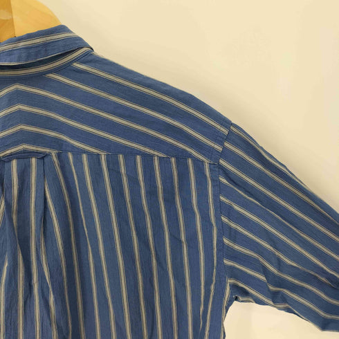 ヴィヴィアンウエストウッドレッドレーベル Vivienne Westwood RED LABEL オーブ 刺繍 L/S コットン ストライプ シャツ レディース 00