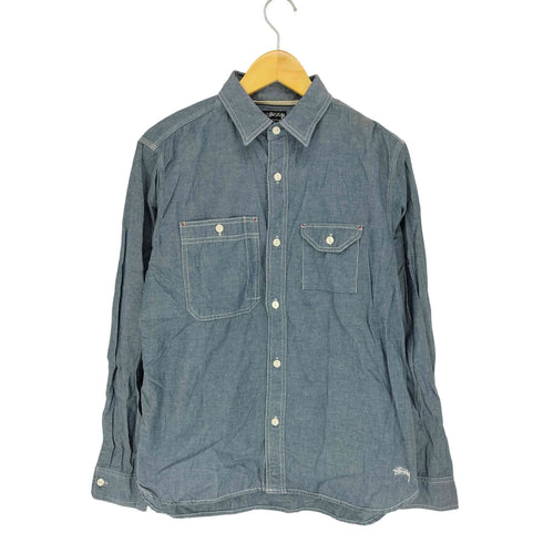 ステューシー Stussy 00S シャンブレーシャツ メンズ L