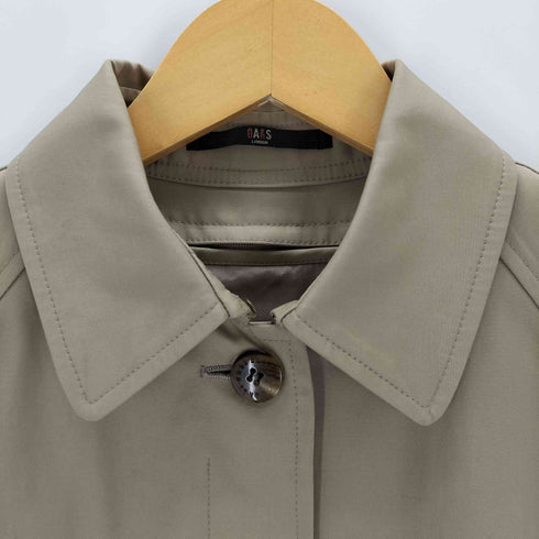 ダックスロンドン DAKS LONDON 日本製 ライナー付き ステンカラーコート レディース JPN:40
