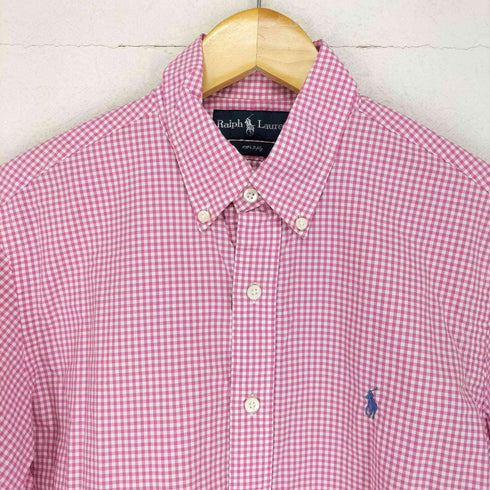 ラルフローレン RALPH LAUREN ギンガムチェックシャツ メンズ M