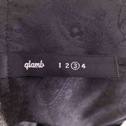 グラム glamb ループボタンストライプ切替ジレ メンズ 3