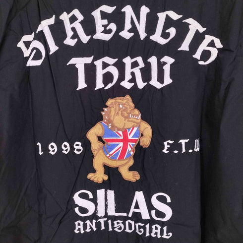 サイラス SILAS 両面刺繍半袖シャツ メンズ L