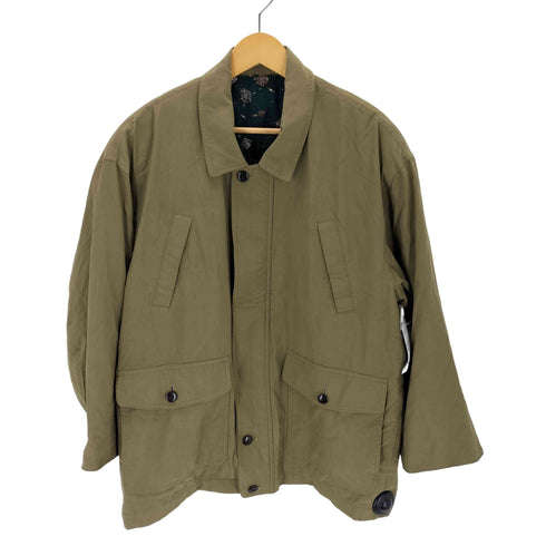Albante Massa Bologna 総柄キルティング裏地 ステンカラーコート メンズ import:L