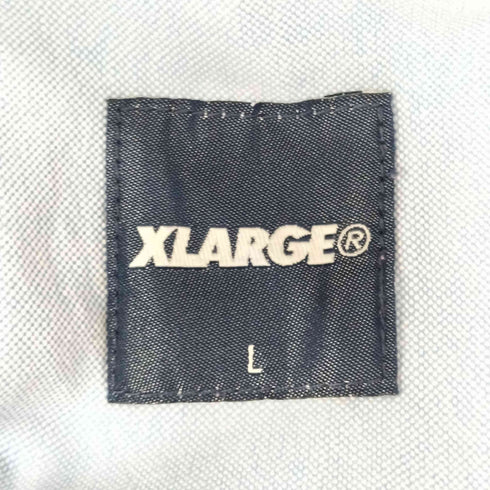 エクストララージ XLARGE パッチワーク転写切替オックスフォードシャツ メンズ L
