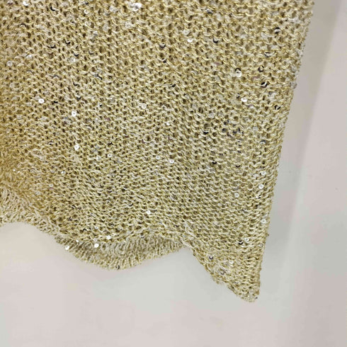 ザラ ZARA RHINESTONE TANK TOP レディース import:S
