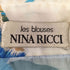 ニナリッチ NINA RICCI 総柄 ビッグカラーシャツ レディース