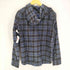 ディーゼル DIESEL 90~00S オンブレチェックフーデッドネルシャツ メンズ L