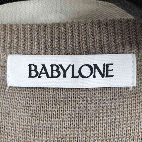 バビロン BABYLONE ポリ100 リブニットベスト レディース FREE