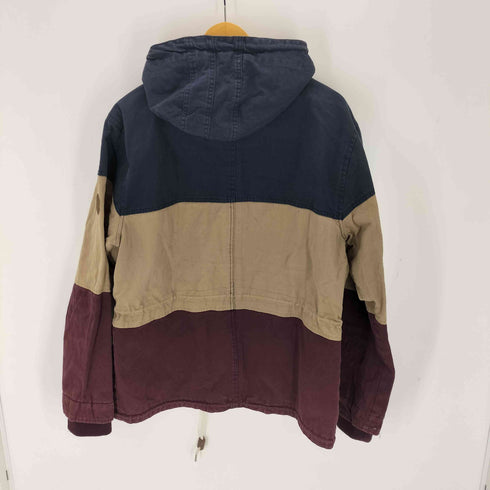 PARK 切替コットンフーディージャケット メンズ import:L