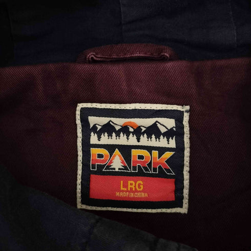 PARK 切替コットンフーディージャケット メンズ import:L