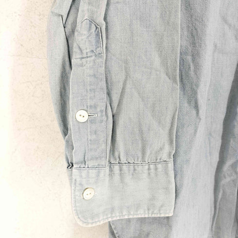 ラルフローレン RALPH LAUREN RPL刺繍シャンブレーシャツ メンズ L