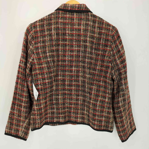 サグハーバー SAG HARBOR 90S ツイード ジップアップジャケット レディース