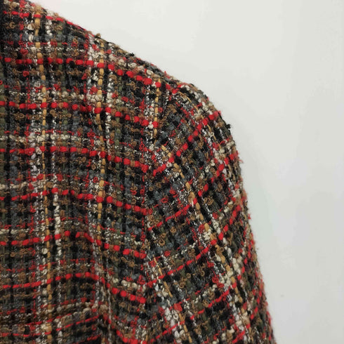 サグハーバー SAG HARBOR 90S ツイード ジップアップジャケット レディース