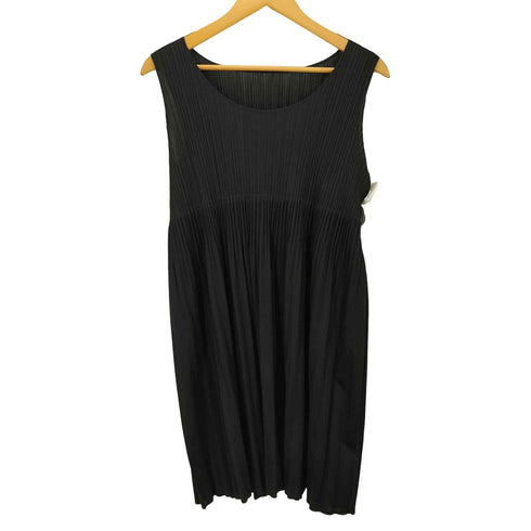 プリーツプリーズイッセイミヤケ PLEATS PLEASE ISSEY MIYAKE 20AW ノースリーブ プリーツ チュニック ワンピース レディース JPN:3