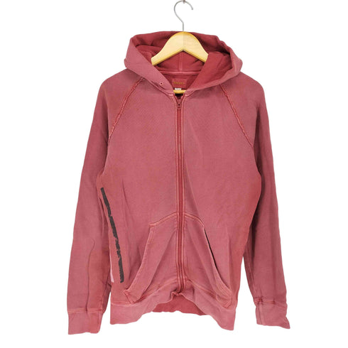 ディーゼル DIESEL 90~00S 製品染 カットオフデザインジップアップパーカー メンズ M