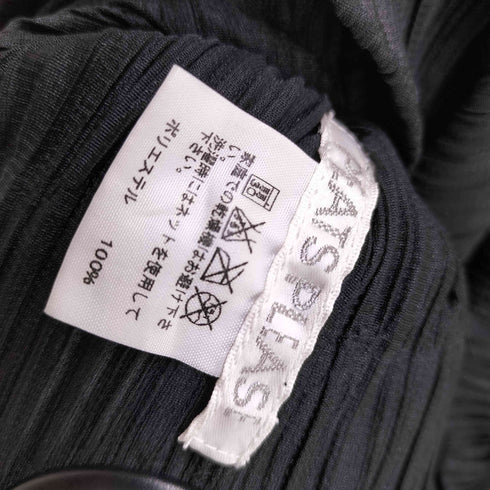 プリーツプリーズイッセイミヤケ PLEATS PLEASE ISSEY MIYAKE 16AW フリンジ プリーツ ノースリーブ ワンピース レディース JPN:2