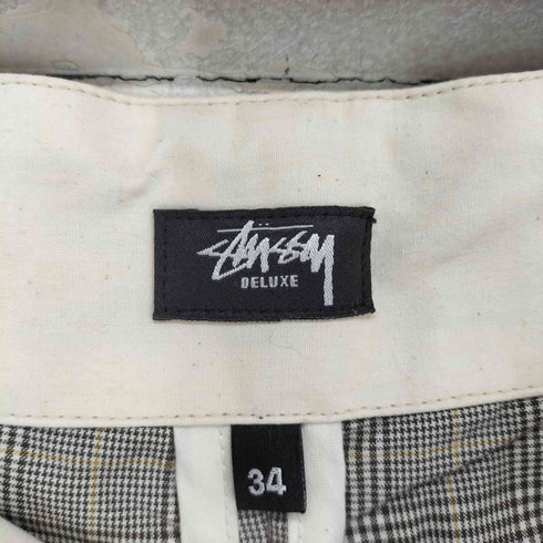 ステューシー Stussy チェック柄パンツ メンズ 34