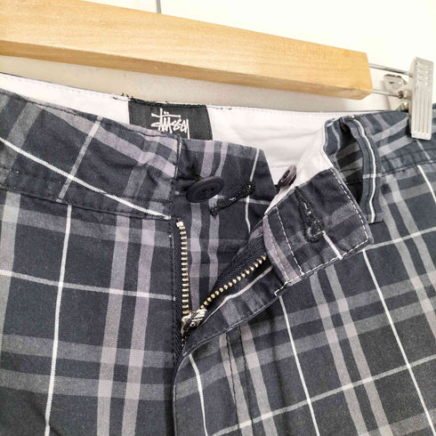 ステューシー Stussy チェック柄パンツ メンズ 34