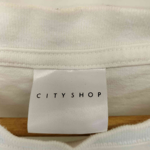 シティショップ CITYSHOP 21SS ノースリーブスウェット Tシャツ レディース