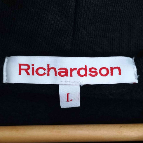 リチャードソン RICHARDSON Richardson Logo Zip Stash Hoodie ロゴプリント サイドジップ パーカー メンズ JPN:L