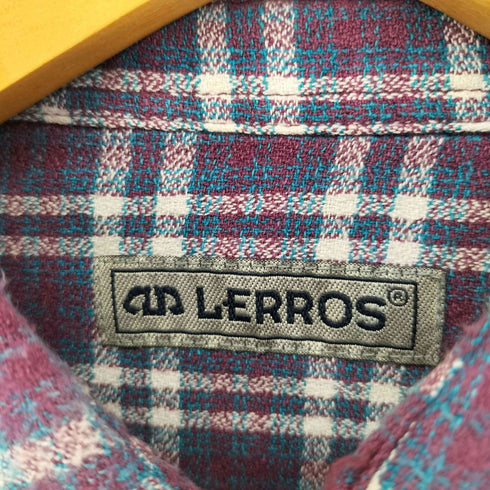 LERROS チェック柄 L/S シャツ メンズ import:L