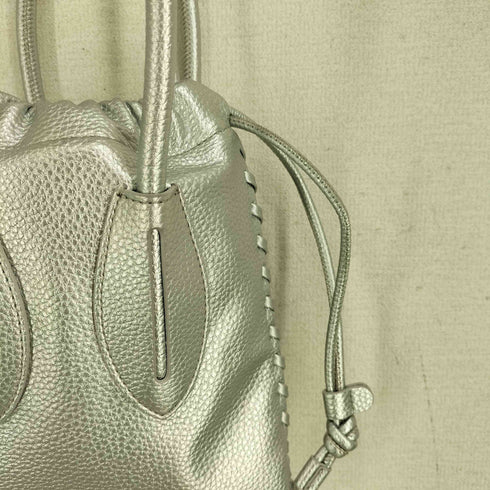 アドカラム ADD CULUMN フェイクレザー 巾着 2WAYショルダーハンドバッグ レディース