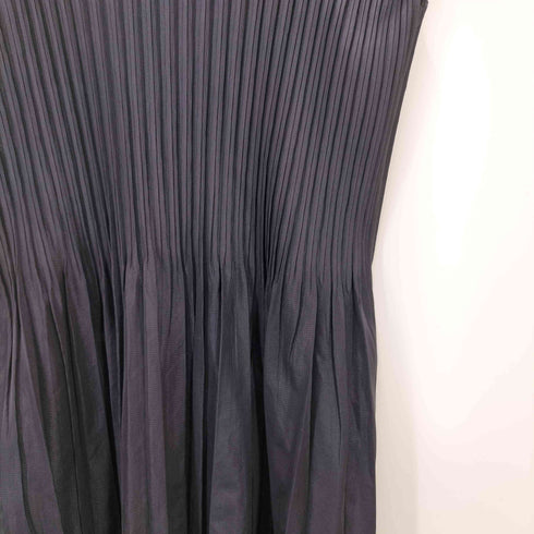 プリーツプリーズイッセイミヤケ PLEATS PLEASE ISSEY MIYAKE 14SS プリーツ ノースリーブ ワンピース レディース JPN:4