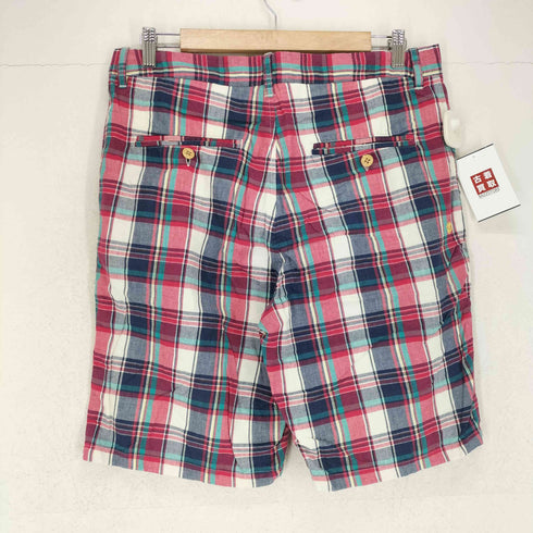 ステューシー Stussy チェック柄コットンショートパンツ メンズ 32