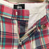 ステューシー Stussy チェック柄コットンショートパンツ メンズ 32