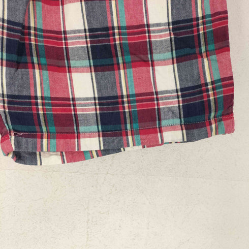 ステューシー Stussy チェック柄コットンショートパンツ メンズ 32