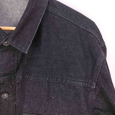 アダムエロペ Adam et Rope コットンUSA ビックシルエット デニムジャケット メンズ JPN:L