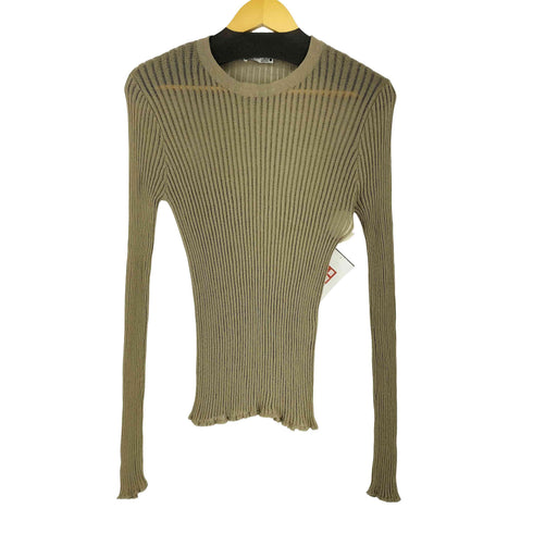 ザラ ZARA シアーニット レディース US M