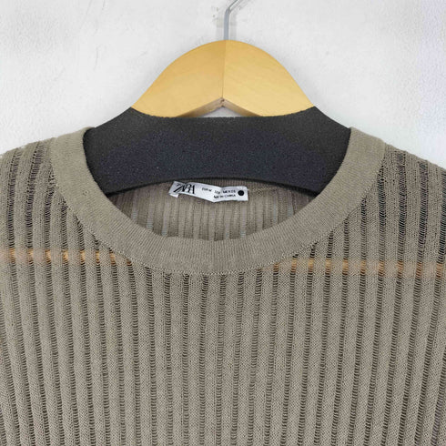 ザラ ZARA シアーニット レディース US M