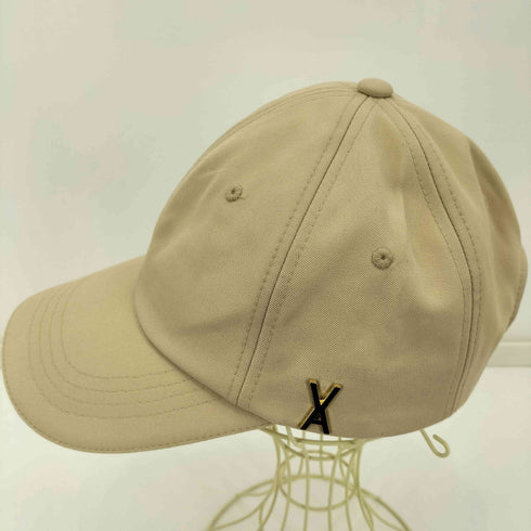 バザール VARZAR Stud logo over fit ball cap スタッドロゴオーバーフィットボールキャップ レディース
