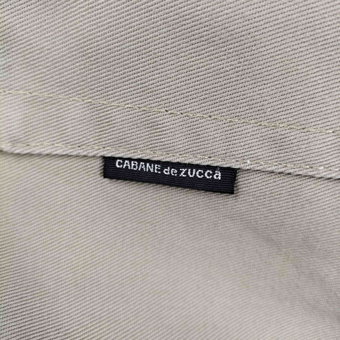 カバンドズッカ CABANE de ZUCCa フロントジップデザインサルエルパンツ メンズ S