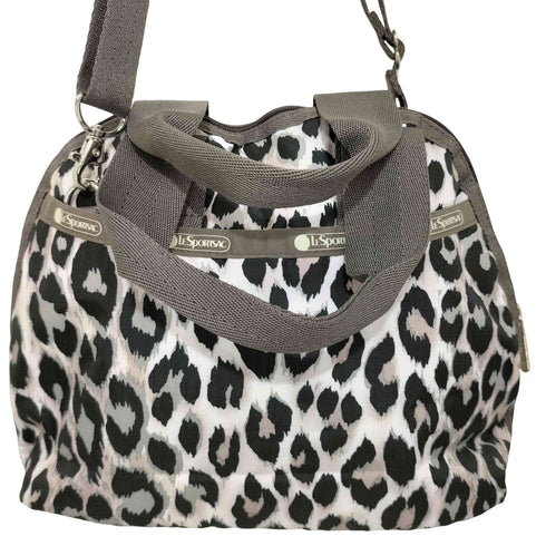 レスポートサック LeSportsac レオパード柄 YORK SATCHEL ヨークサッチェル レディース