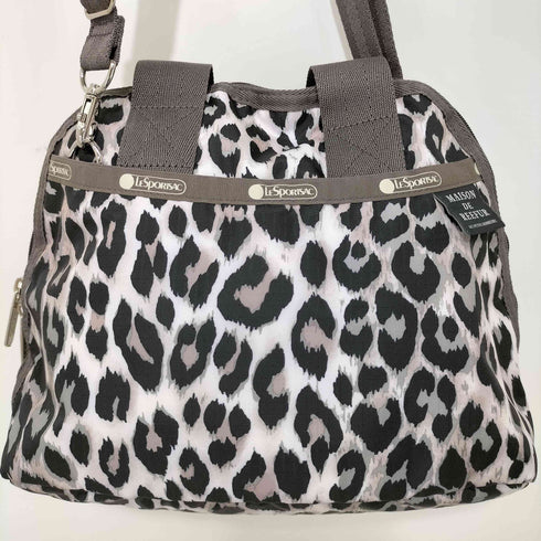 レスポートサック LeSportsac レオパード柄 YORK SATCHEL ヨークサッチェル レディース