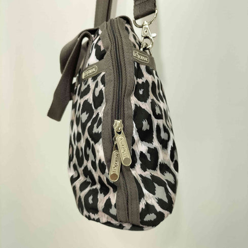 レスポートサック LeSportsac レオパード柄 YORK SATCHEL ヨークサッチェル レディース