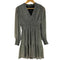 ザラ ZARA VESTIDO ESTAMPADO ANIMAL - Negro / Blanco レディース US S