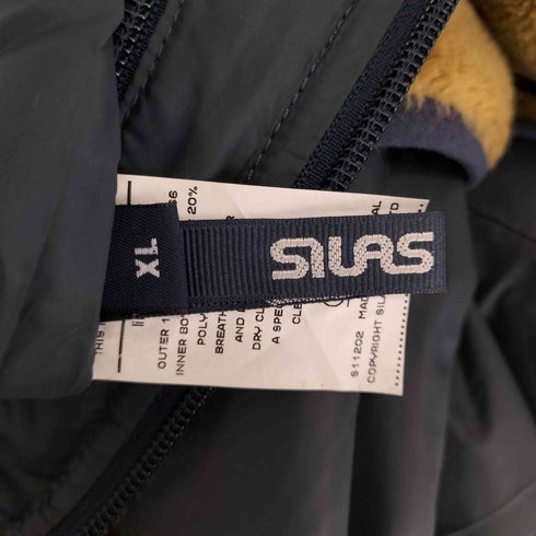サイラス SILAS ナイロン×ボア リバーシブルブルゾン メンズ XL