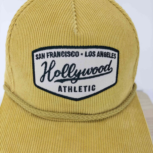 HOLLYWOOD ATHLETIC コーデュロイトラッカーキャップ メンズ