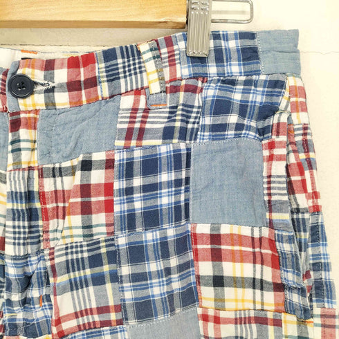ステューシー Stussy チェックパッチワークショートパンツ メンズ 32