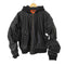 ザラ ZARA LEATHER EFFECT JACKET WITH HOOD フェイクレザーフーデットジャケット メンズ import:L