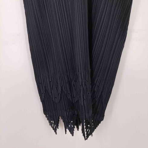 プリーツプリーズイッセイミヤケ PLEATS PLEASE ISSEY MIYAKE 11AW カッティングプリーツ ノースリーブ プリーツ ワンピース レディース JPN:4